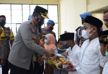 Peringati Maulid Nabi, Polresta Sidoarjo Gelar Khitan Gratis dan Santunan Anak Yatim