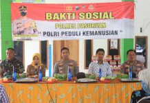 Bakti Polri Kepada Masyarakat, Polres Pasuruan Melaksanakan Bakti Sosial Di Desa Wonokerto