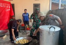 Hari Ketiga Pasca Puting Beliung, Kerja Bakti di Desa Sidokepung Masih Berlangsung