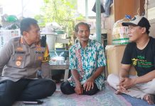 Kapolresta Sidoarjo Kunjungi Korban Tragedi Kanjuruhan di Porong