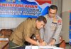 Polres Nganjuk bersama Perhutani Tandatangani MOU Terkait Pemberantas Illegal Logging