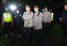 Polresta Sidoarjo Patroli Harkamtibmas Secara Humanis di Kecamatan Tarik