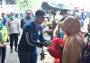 Pejabat Utama Polda Jatim dan Kapolresta Sidoarjo Bakti Sosial di Prambon