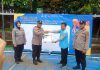 Sat Binmas Polres Pasuruan Mengikuti Penandatanganan Deklarasi Anti Kekerasan, Anti Narkoba, dan Anti Bullying di SMKN 1 Prigen