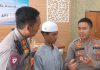 Kapolres Pasuruan Kota Lunasi Biaya Sekolah Anak Korban Laka Kereta Api