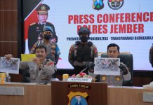 Polres Jember Berhasil Amankan Tersangka Curanmor yang Beraksi di Lima TKP