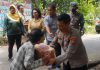 Polres Kediri Kota Berikan Bantuan Warga Korban Kebakaran