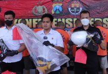 Polisi Amankan Belasan Pesilat dari 3 Perguruan di Kediri