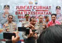 Jumat Curhat di Pandaan Warga Minta Tilang Manual Kembali Diaktifkan