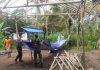 Kompak, Polisi dan Muspika Bongkar Arena Judi Sabung Ayam di Gedangan Malang