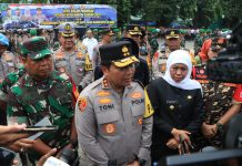 Forkopimda Jatim Gelar Pasukan Operasi Keselamatan Semeru 2023 dan Pengamanan Puncak Harlah I Abad NU