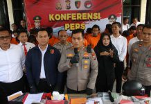 Polres Nganjuk Berhasil Ungkap Kasus Sepanjang Januari 2023, Puluhan Tersangka Diamankan
