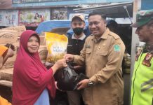 Jaga Stabilisasi Harga Pangan, Disperindag Kabupaten Pasuruan Gelar Operasi Pasar Murah di Pandaan