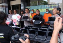 Polisi Berhasil Menangkap Komplotan Spesialis Pembobol Sekolah, Belasan Laptop Diamankan
