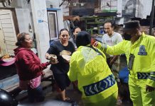 Polresta Banyuwangi Tanggap Bencana, Bantu Penanganan Dampak Banjir