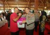 Wakapolda Jatim Sampaikan Terimaksih Kepada Warga Dalam Penanganan Bencana Alam di Mojokerto