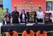 Polres Tulungagung Amankan Tujuh Oknum Pesilat Diduga Terlibat Penganiayaan