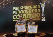 Kapolda Aceh Terima Penghargaan pada Puncak Acara PPKM Award 2023