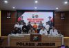 Polres Jember Berhasil Ungkap Pelaku Pembunuhan Sumberbaru, Motif Sakit Hati