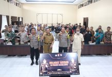 Polres Blitar Kota Gandeng Perguruan Silat Jaga Kamtibmas di Bulan Ramadhan
