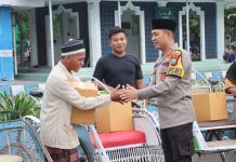 Polres Pasuruan Kota Salurkan Bantuan Kemanusian Untuk Negeri