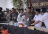 Polresta Malang Kota Musnahkan Ribuan Botol Miras Hasil Ungkap Kasus Ops Pekat Semeru 2023