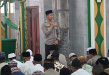 Berkah Ramadhan, Kapolres Pasuruan Berikan Himbauan Kamtibmas Kepada Jama’ah Sholat Jum’at