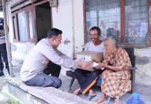 Polres Kediri Berbagi, Warga Ngadiluwih Bersenang Hati
