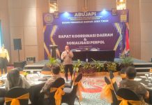 Ditbinmas Polda Jatim Sosialisasikan Perubahan Warna Seragam Satpam