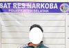 Seorang Remaja Pemakai Sabu Ditangkap Polisi Saat Penggerebekan