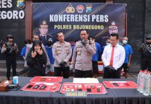 Polres Bojonegoro Berhasil Mengungkap 25 Kasus Saat Ops Pekat Semeru 2023