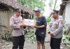 Polres Tulungagung Berikan Bantuan Sosial Untuk Warga Terdampak Angin Puting Beliung