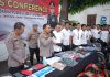 Polrestabes Surabaya Berhasil Ungkap Curanmor, 5 Tersangka Diamankan
