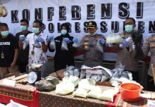 Polres Sumenep Berhasil Amankan 4 Tersangka Terkait Kasus Bahan Peledak
