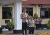 Kapolres Pasuruan Pimpin Apel Gelar Pasukan Pengamanan Malam Takbiran Idul Fitri 1444 H