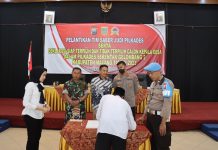 Polres Malang Lantik Tim Saber Judi Siap Amankan Pilkades Serentak