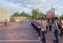 Polres Trenggalek Berangkatkan 1 SSK Personel BKO Pilkades Serentak ke Bangkalan