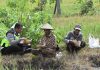 Polbindes Polres Trenggalek Kampanyekan Tertib Lalin Melalui Sarapan Bareng Petani