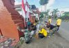 Tetap Solid, TNI – Polri di Tulungagung Laksanakan Jumat Bersih