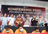Polisi Berhasil Ungkap Sindikat Curanmor 16 TKP di Kota Malang