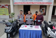 Polisi Berhasil Amankan Komplotan Curanmor 15 TKP di Surabaya dan Sidoarjo