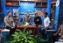 Polrestabes Surabaya Gelar Cangkrukan Kamtibmas Ciptakan Situasi Kondusif