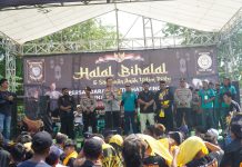 Polisi RW Hadir, Halal Bi Halal PSH Winongo Ponorogo Berjalan Tertib dan Aman