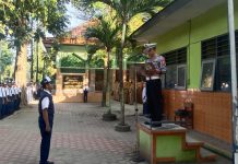 Polres Tulungagung Blusukan ke Sekolah Tanamkan Generasi Muda Yang Disiplin dan Berbudi Luhur