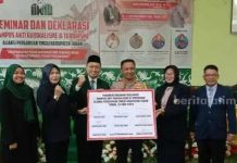 Kapolres Tuban Beri Materi di Seminar dan Deklarasi Kampus Anti Radikalisme dan Terorisme