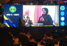 Wisuda Purnawiyata ke XIX SMKN 1 Grati Tahun Pelajaran 2022-2023 Berjalan Dengan Meriah