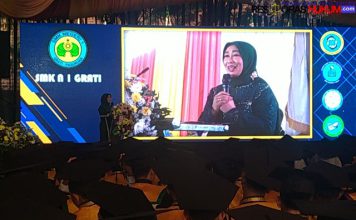 Wisuda Purnawiyata ke XIX SMKN 1 Grati Tahun Pelajaran 2022-2023 Berjalan Dengan Meriah