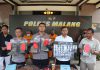 Polres Malang Amankan Dua Tersangka Pengedar Narkoba 6,5 Kg Ganja Berhasil Disita