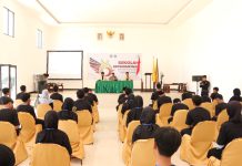 Pesan Kapolres Sumenep Saat Menjadi Narasumber Sekolah Kepemimpinan di BEM STKIP