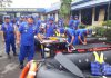Tim SAR Gabungan Dirpolairud Polda Jatim Berhasil Evakuasi Korban Tenggelam di Pelabuhan Gresik